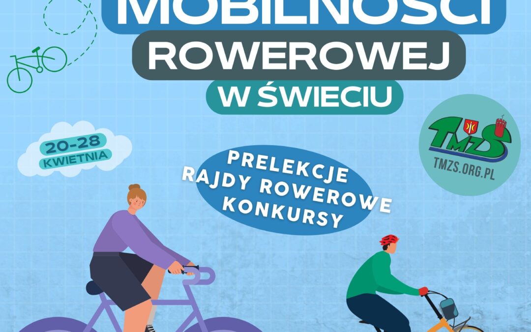 Plakat Tygodnia Mobilności Rowerowej